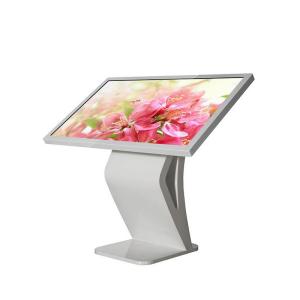 China Advertisement Multi Touch Surface Table , Full HD Touch Screen Desk Totem Kiosk wholesale