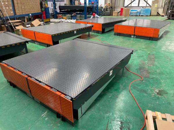 Quality Air Bag Inflating Lift Container Ramp Dock Leveler Loading Dock Ramp For Forklift for sale