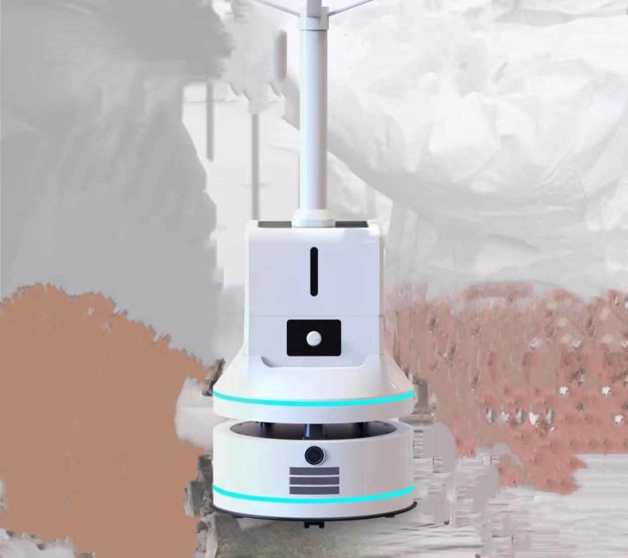 China Ultra Disinfectant Spray Robot 3000ml/H Spray 3L/H Fog Machine Sanitizer wholesale