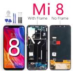 Xiaomi Mi 8 LCD Display Screen Replacement with Frame without Frame For Xiaomi