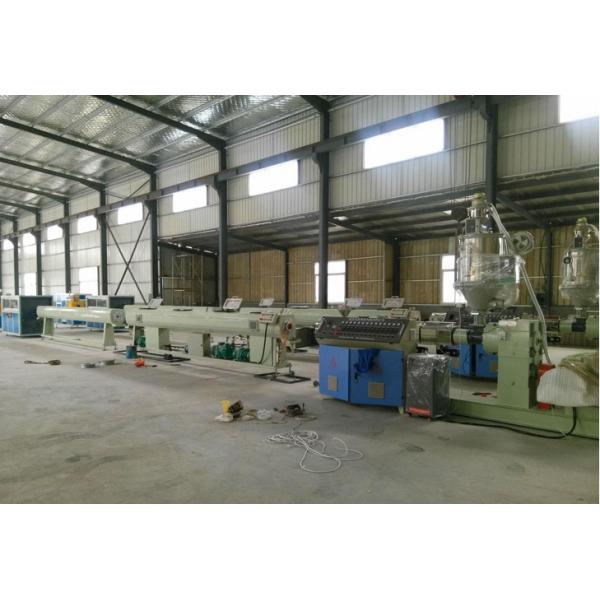 Easy Maintain PE Plastic Pipe Extrusion Line , Plastic Pipe Making Machine