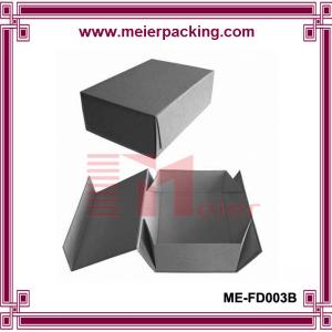 China Professional OEM custom grey folding paper box for Men's Leather Shoes on sale