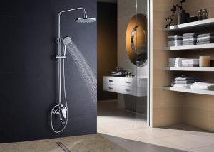 China Wall Mounted Bathtub Shower Fixtures , Shower Bath Set ROVATE With Metered Faucets wholesale