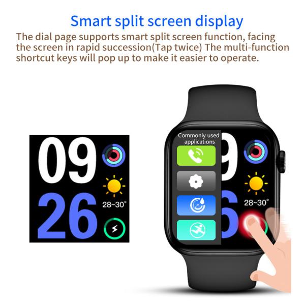 Fitness Tracker Apple Watch Series 4 Phone Calls , 1.54 Inch Smartwatch You Can Reply To Texts