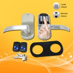 China Easy Operated Electronic Keypad Door Lock With Fingerprint / Password Open wholesale