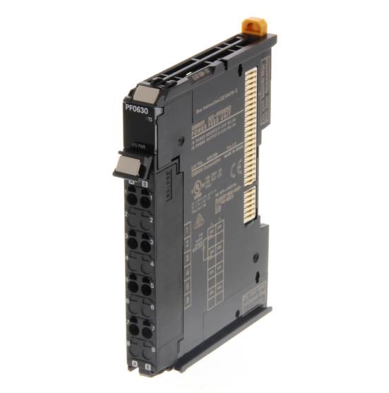 NX-PF0630 PLC NX I/O power feed unit, 5-24 V DC input, 8 terminals, 4A,