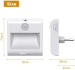 4m Detection Plug In Led Motion Sensor Night Light