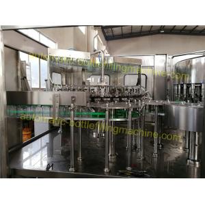 Pure Water Bottling Equipment , Automatic Bottle Filling Capping Machine