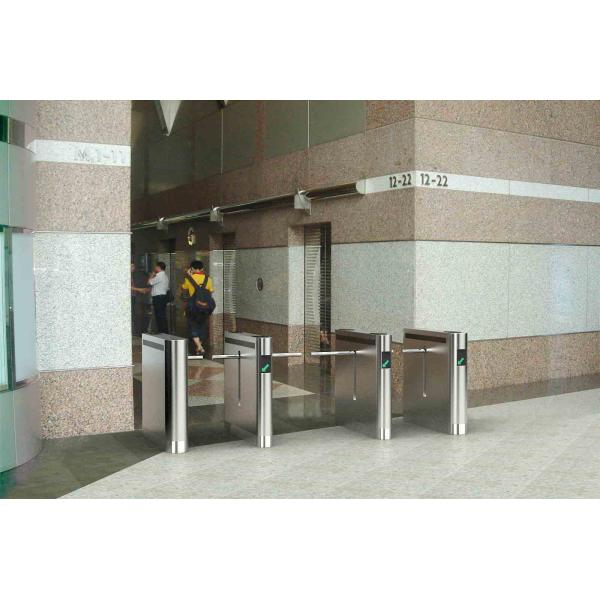 Multi Lane Drop Arm Barrier Gate System Face Recognition Time Attendance Bi Directional