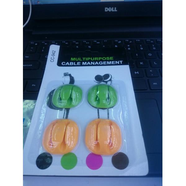 Multipurpose Cable Clips Set Wire Cord Cable Drop Clips Holder Organizer,Double Holes And Three Holes Available
