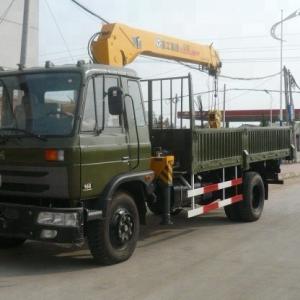 China XCMG SQ5SK3Q Mobile 5 Ton Truck Mounted Crane Max. Lifting Height 12.5m on sale