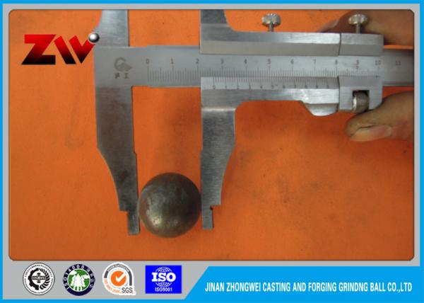 Quality Industrial mines grinding balls for ball mill , heat treatment forged steel balls for sale