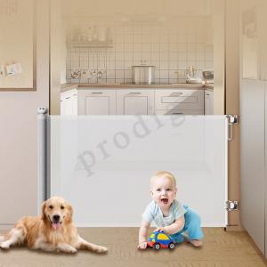 China EN1930/CPC/ASTM  197 Inches  Pvc Mesn Safety Barrier Baby Retractable Gate For Doorway wholesale