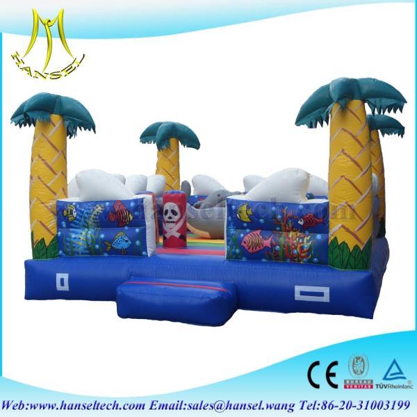 Quality Hansel china kids playground slides inflatable playground slide for sale