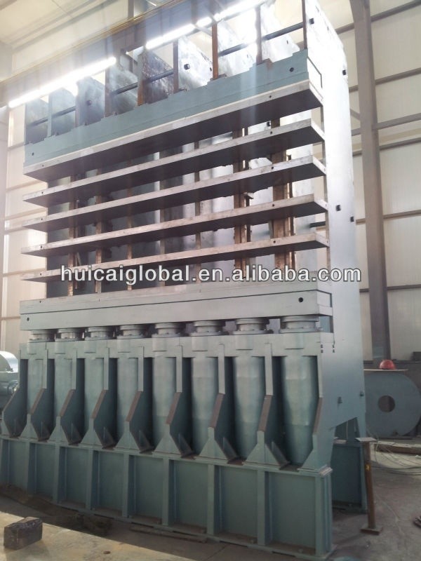 40kW Power Hydraulic Press Silicone Rubber Vulcanizing Machine for Building