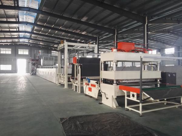 Carpet Tile Bitumen Production Line Or Continuous Operation Separate Cutting