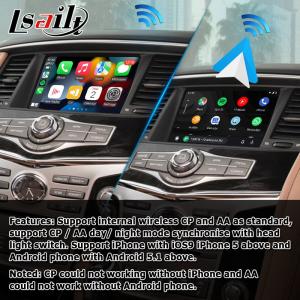 Infiniti QX80 OEM style Android auto wireless carplay upgrade solution