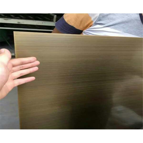 color stainless steel sheets Grade 201 and 304 Dimensions 1220mm x 2440 mm