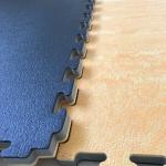 Cross Pattern Puzzle Soft Floor Eva Gym Foam Mat Interlocking For Garage