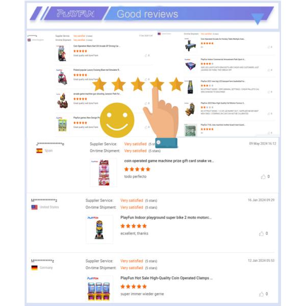 Sweet Candy Claw Crane Coin Operated Arcade Game Machine 5