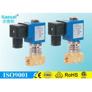 China Compact Steam Diaphragm Solenoid Valve , PEEK Seal 24vac Solenoid Valve wholesale