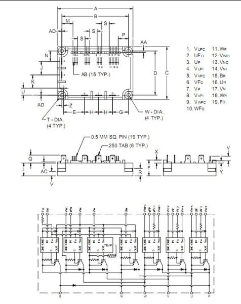 IGBT Power Module PM25RSB120 USING INTELLIGENT POWER MODULES FUJITSU IGBT Power