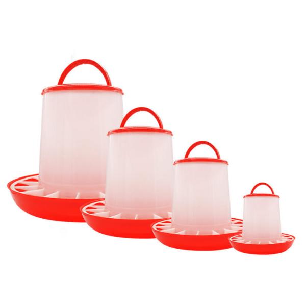 Livestock Poultry Feeder And Drinker 1.5l 2.5l 4l 6l 8l 10l 15l