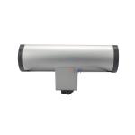 Fix on desk edge conference table power outlet with customized module