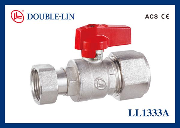 Quality F3/4'' PEX-AL-PEX- Multi Layer Pipe Ball Valve With Alu Handle for sale