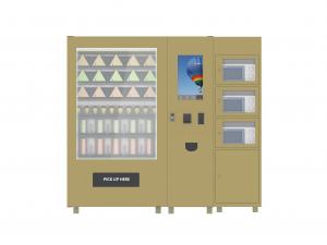 China Large Capacity Snack Vending Machine And Coffee / Combo Vending Machine wholesale
