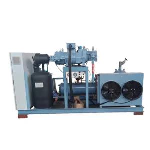 China Industrial Air-Cooled Screw Compressor Unit New Condition Condensing Unit Automatic Features Core being Motor Refrigerat Refcomp compressor on sale
