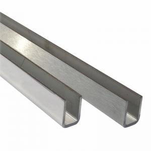 China Hot Rolled Stainless Steel U Channel 50 X 37 X 4.5 Not Perforated Structure Building wholesale