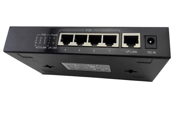 Crazy sale for CCTV IP Camera HD POE, 4 Port gigabit POE Switch