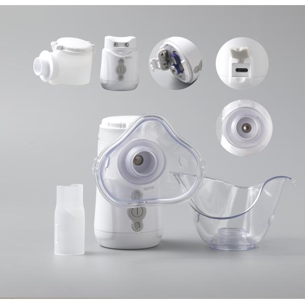 Portable Cold Asthma Mesh Nebulizer Multi Channel Battery MMAD 3.15μm