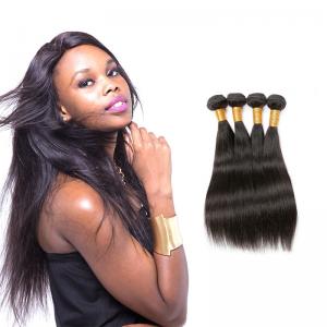 16 Inch Smooth Real Virgin Brazilian Straight Hair Bundles CE Certification