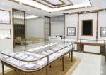 Luxury Design Showroom Display Cases Eco - Friendly Material Covered With Glass