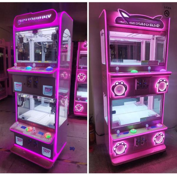 Dreamland Factory Price Coin Operated Plush Prize Gift Games Crane Toys Machines Mini Gifts Claw Machine
