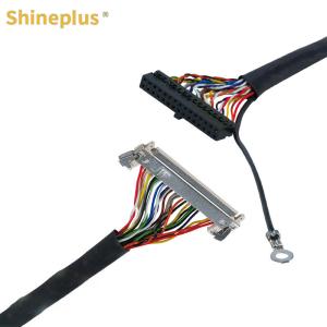 Custom HD LCD LVDS Screen Wire Double Eight 40PIN Notebook LED Display Electronic Harness,Wire Harness Manufacturer