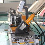 Ceiling T Grid Light Keel Roll Forming Machine With 1.2 Inch Chain Drive