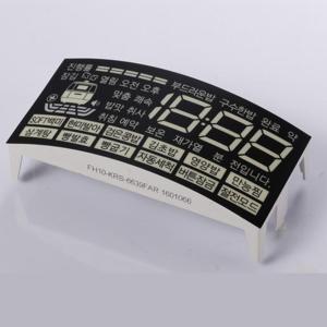 China Curve Shape Custom LED Displays 16mm Resolution For Refrigrator Controller wholesale