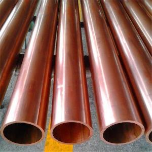 China DIN 86019 C10700 Type L Copper Pipe 15mm Wall Thickness Brush Finish on sale