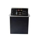 EU German Standard Desktop Power Socket with USB Port and Multi-function