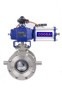 China Segment Ball Valve Temperature Range -20C To 200C for Precise Temperature Control wholesale