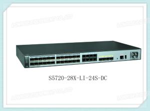 China S5720-28X-LI-24S-DC Ethernet Huawei Switch 24 Gig SFP 4 10 Gig SFP+ DC 48V Front Access wholesale