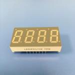 0.49 lnch 4 Digit 7 Segment Led Display Amber Color For Temperature Indicator