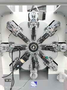 China 12-14 Axis Automatic CNC Spring Making Machine , 1 To 4mm Spring Coiling Machine wholesale