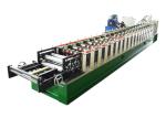 Waterproof Gutter Roll Forming Machine / Gutter Making Machine With Punch Hole