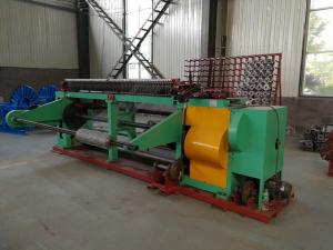 China Normal / Reverse Twisted Hexagonal Wire Mesh Machine For 1 / 2 Inch Mesh Size on sale