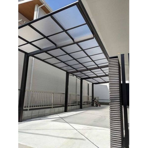 Create a Covered Space with Natural Light and Thermal Insulation DIY Polycarbonate Awning with Multi-Wall Hollow Sheets