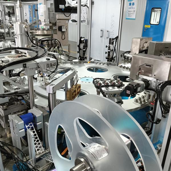 Quality Automated Film Cover Assembly Machine With Die Punching Mechanism High Efficiency for sale